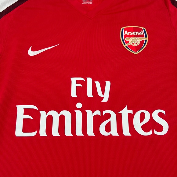 Vela #12 Arsenal 2008/2009/2010 Home ORIGINAL Nike VTG Soccer Jersey (M) - Picture 8 of 9